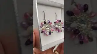 N&aacute;u&scaron;nice Daniela  Amira Handdmade  #handmade #jewellery #jewelry #amira #earrings #bracelet #miniduo