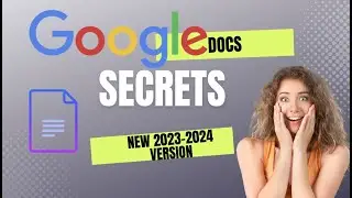 How to Use Google Docs - Beginner's Guide 2023-2024