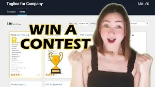 HOW TO WIN A CONTEST! (YES! You can WIN ; )) | Freelancer.com Website