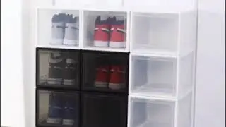 Transparent Shoe Storage Boxes | Drawer Shoe Box
