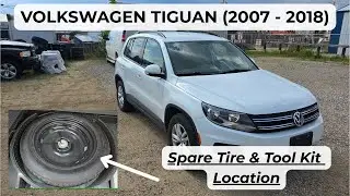 Volkswagen Tiguan - SPARE TIRE & TOOL KIT LOCATION (2007 - 2018)