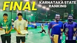 VAIBHAV/ASHITH SURYA VS SUMITH AR/KISHAL GANAPATHY - KARNATAKA STATE RANKING TOURNAMENT 2025 | KBA