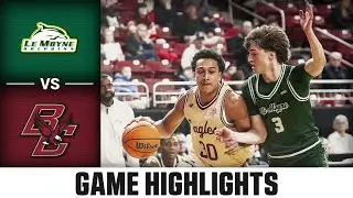 Le Moyne vs. Boston College Game Highlights | 2025-26 ACC Men's Basketball