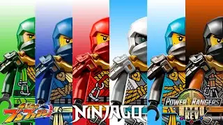 Ninjago Power Rangers Nitro Rev | Mashup Opening (Bakuage Sentai BoonBoomger x Nitro Rev x Ninjago)