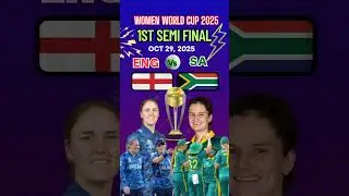 1st Semi-final / ICC WWC 2025 / ENG vs SA / OCT 29, 2025