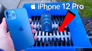 Shredder vs Apple Iphone 12 PRO : Crunchy Experiment!