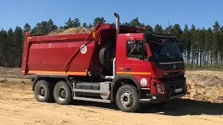 рабочая ночь на VOLVO FMX автомат