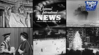 Universal Newsreel &mdash; 14 декабря 1965 г.: II Ватиканский собор, штормы в Европе, королевские почес...