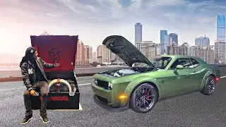 TAKING DELIVERY OF MY F8 GREEN DODGE DEMON WITH THE DEMON BOX