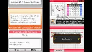 Nintendo DS - Transferring and Deleting WFC ID Data in 2024 (Download Play)