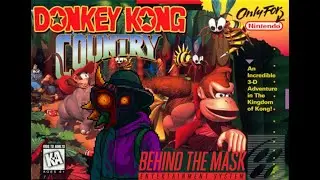 Donkey Kong 1 (SNES) 101% Walkthrough - All Bonus & K-O-N-G Letters - Behind The Mask
