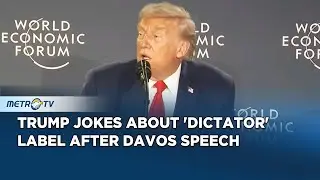 Trump Reacts to Positive Reviews at Davos Speech