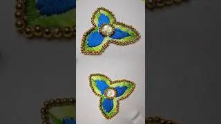 Most Satisfying Embroidery work #diy #viral  #handembroidery