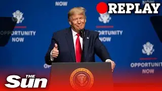 Donald Trump speaks at the Opportunity Now Summit in Charlotte, North Carolina - REPLAY