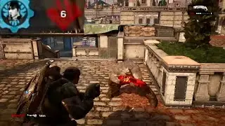 IMPOSSIBLE 1V6 CLUTCH AGAINST TRYHARDS - GEARS OF WAR 4