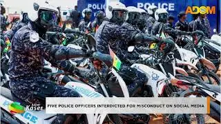 Five Police Officers Interdicted for Misconduct on Social Media