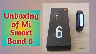 Unboxing of Mi Smart Band 6.This video is about Xiaomi's Mi Smart Band 6 features and it benefits.