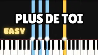Nk Divine ft Dan Luiten - Plus de toi | EASY PIANO TUTORIAL BY Extreme Midi