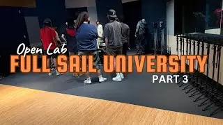 Full Sail University Studio [Open Lab] -  Day 1 Vlog (Part 3)