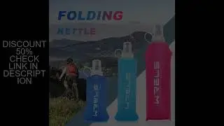 WRELS Camping Soft Water Bottle Drinking Sport Folding Bag Flask Outdoor Running Hydration Pack Wais