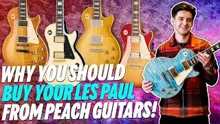Why You Should Buy Your Les Paul From Peach Guitars!