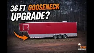 Upgrading My Motorcycle Hauling Business | Looking at a 36-Ft Gooseneck Trailer