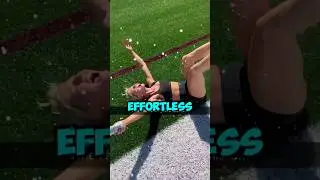 She just preformed the most insane trickshot 🎯