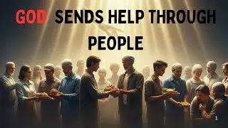GOD SENDS HELP THROUGH PEOPLE