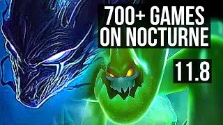 NOCTURNE vs ZAC (TOP) (DEFEAT) | Rank 4 Nocturne, 700+ games, 7/2/5 | BR Grandmaster | v11.8
