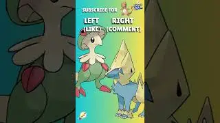 Which is Your Favorite Pok&eacute;mon? Left 👍 or Right 💬 Part-64 Let's Go Catch'em All #pokemon #pokemongo