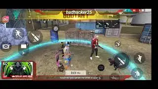 || BadHacker Live || Crazy gameplay || Insane Fight || #free fire || Djalok Giveaway||