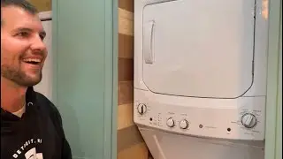 Full time RV Living | Full size stack unit LAUNDRY