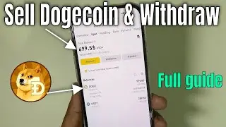 Как продать Dogecoin на Binance и вывести средства (пошагово)