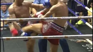 Muay Thai Fight - Sprinter vs Wanchalong, Rajadamnern Stadium Bangkok - 2nd July 2015