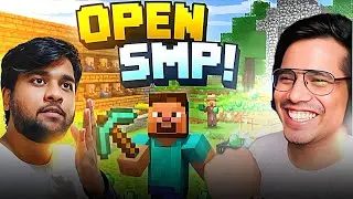 🚨 Minecraft SMP LIVE! | Can GamerFleet Join Our Server?! 😱🔥