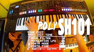 Roland Jupiter-X: Polyphonic SH-101