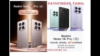 Xiaomi Redmi Note 14 Pro 5G / சியோமி ரெட்மி நோட் 14 ப்ரோ 5ஜி