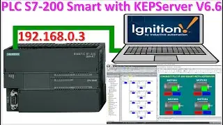 PLC S7-200 Smart connect with Ignition SCADA V8.1.1