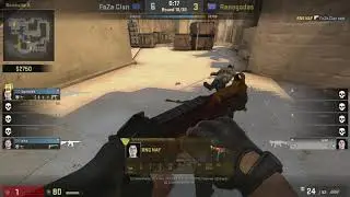 Renegades NAF 1v3 1HP Clutch vs FaZe Mirage @ Eleague Premier 2017