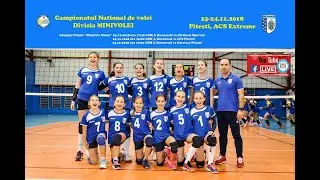 Campionatul National MiniVolei 2018/2019 - CSM Bucuresti vs.CS Dacia Mioveni (3:1) T2