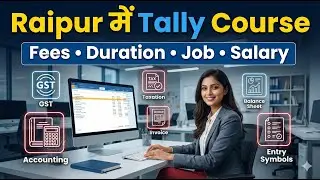 Tally Prime Course in Raipur CG | Best Tally Prime with GST Training Institute |Study Point & Career
