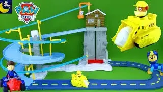NEW Paw Patrol Toys Rubble's Mountain Rescue Sea Patrol Beach Tower Skateboard Sea Patroller Toys!