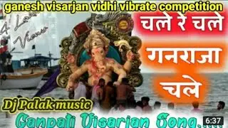 ganesh visarjan vidhi vibrate competition 2022 Dj Palak music dj malai music