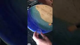 Part 1-Ocean Waves Using Resin and Acrylic Paints! Prepping The Surface