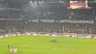 What a Great Bremen fans at home against Hoffenheim in Germany 🇩🇪