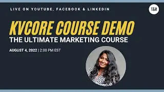 kvCORE Platform | Marketing Course Demo