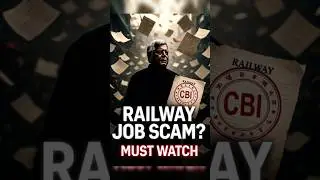 Lalu Yadav Railway Scam | Land For Job Case Explained | CBI Action #laluyadav