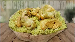 REAL CHICKEN DONNE BIRYANI (SECRET of Bangalore DONNE BIRYANI Recipe) KARNATAKA Famous Donne Biryani