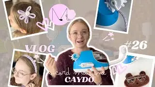 Mikro vlog numer 26. Maszynka Caydo 💛 Moja i-cordowa era 💛