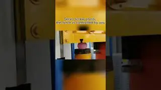 Electric screw press, servo screw press, servo press force digital control, #servopress#press#short